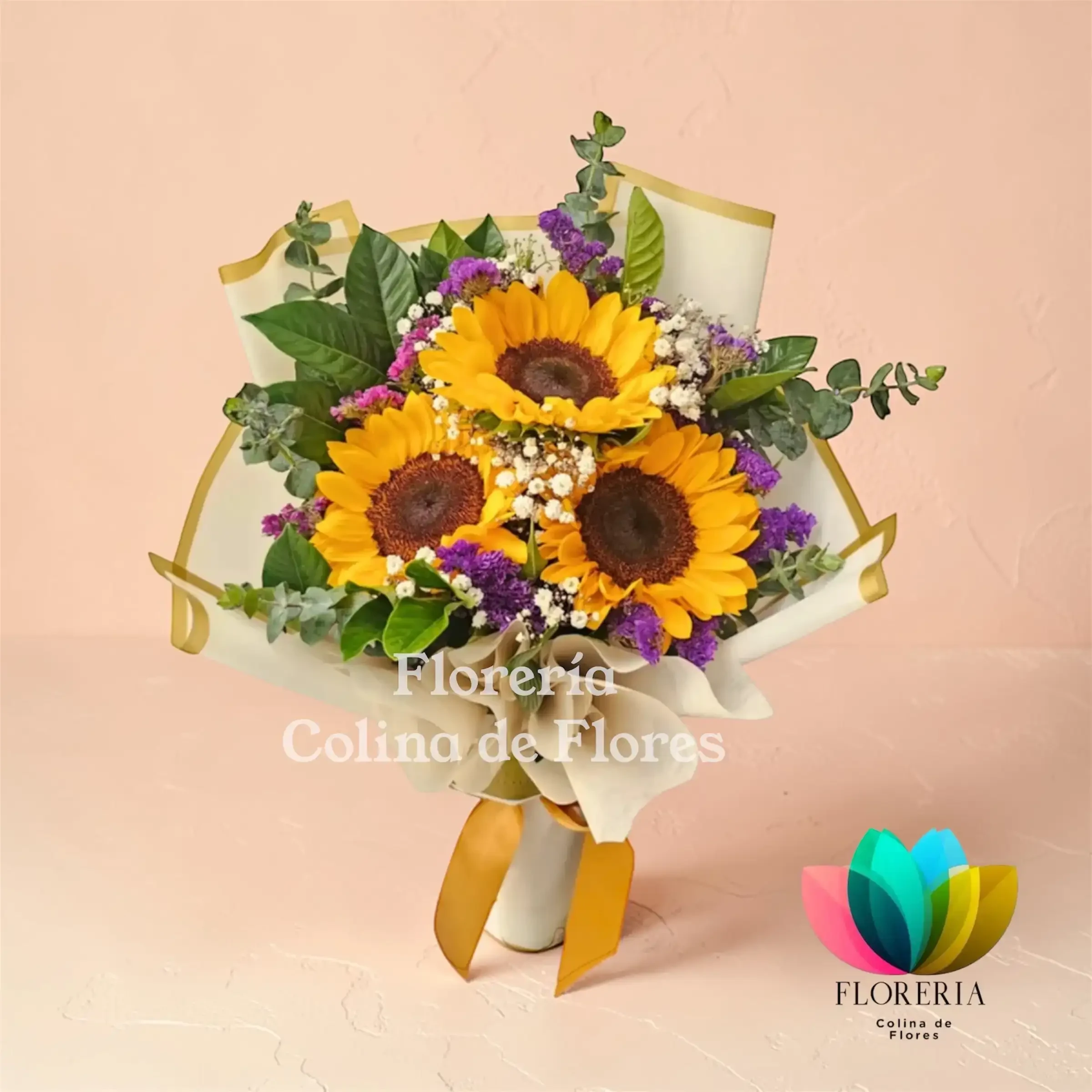 Ramo girasoles 
