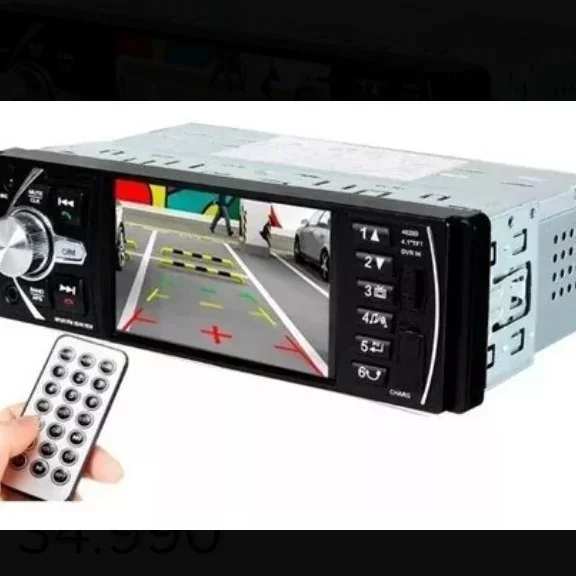 Radio con pantalla para camioneta 
