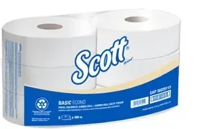 Papel Higienico Scott Ecologico 400 metros