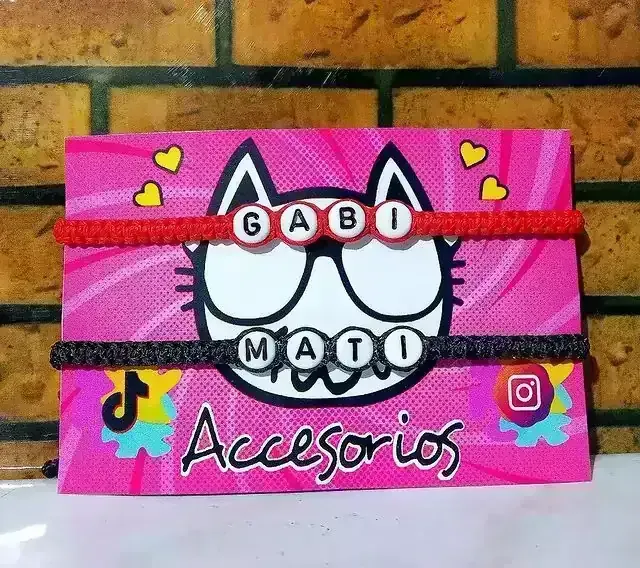 Pulseras personalizadas x2 3