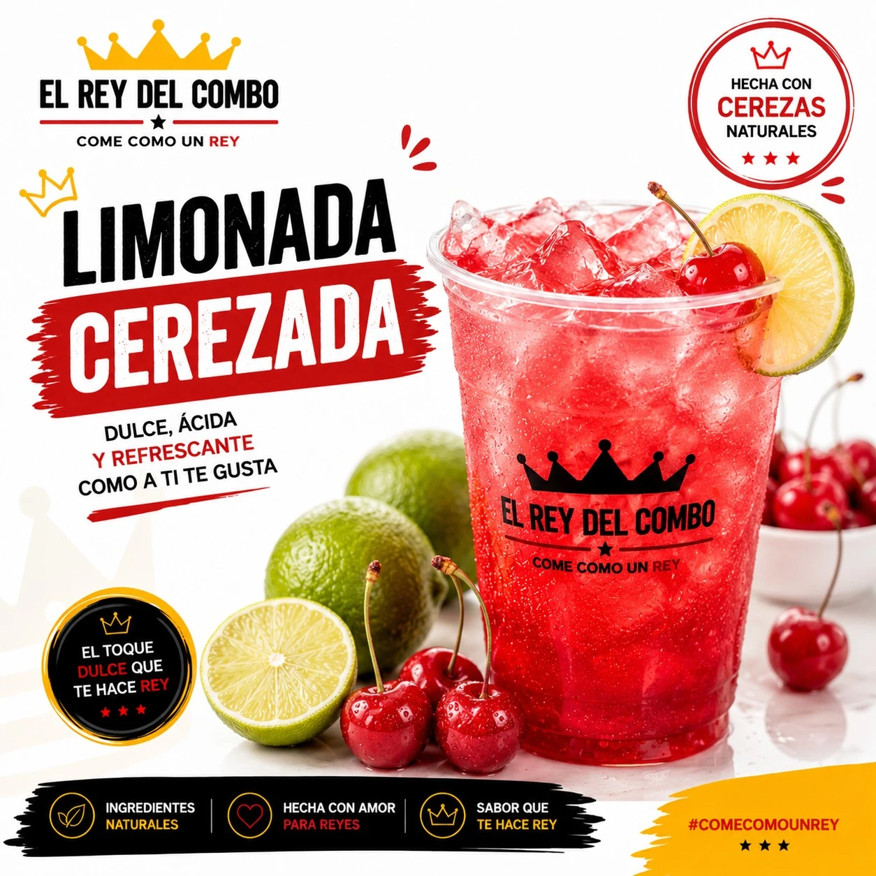 Limonada cerezada