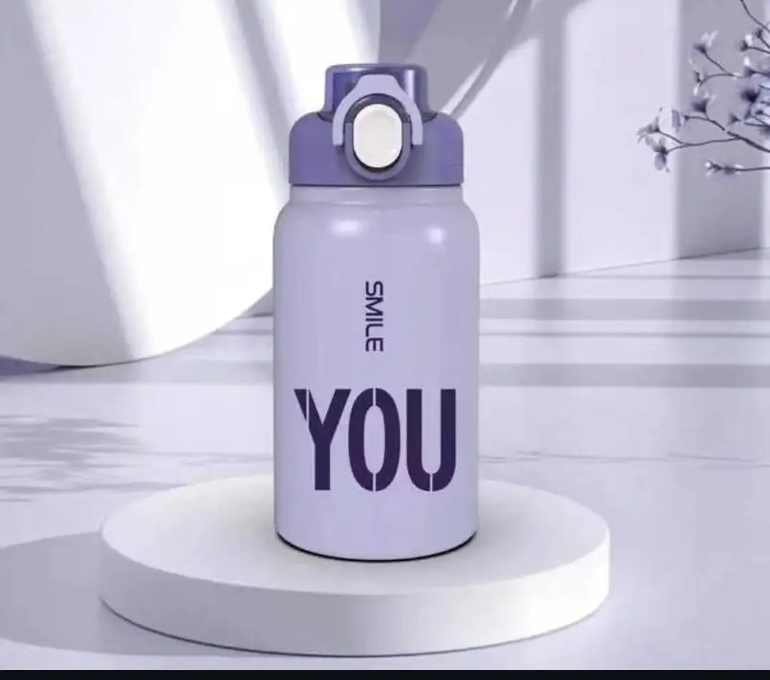 Botella de metal SMILE YOU 3