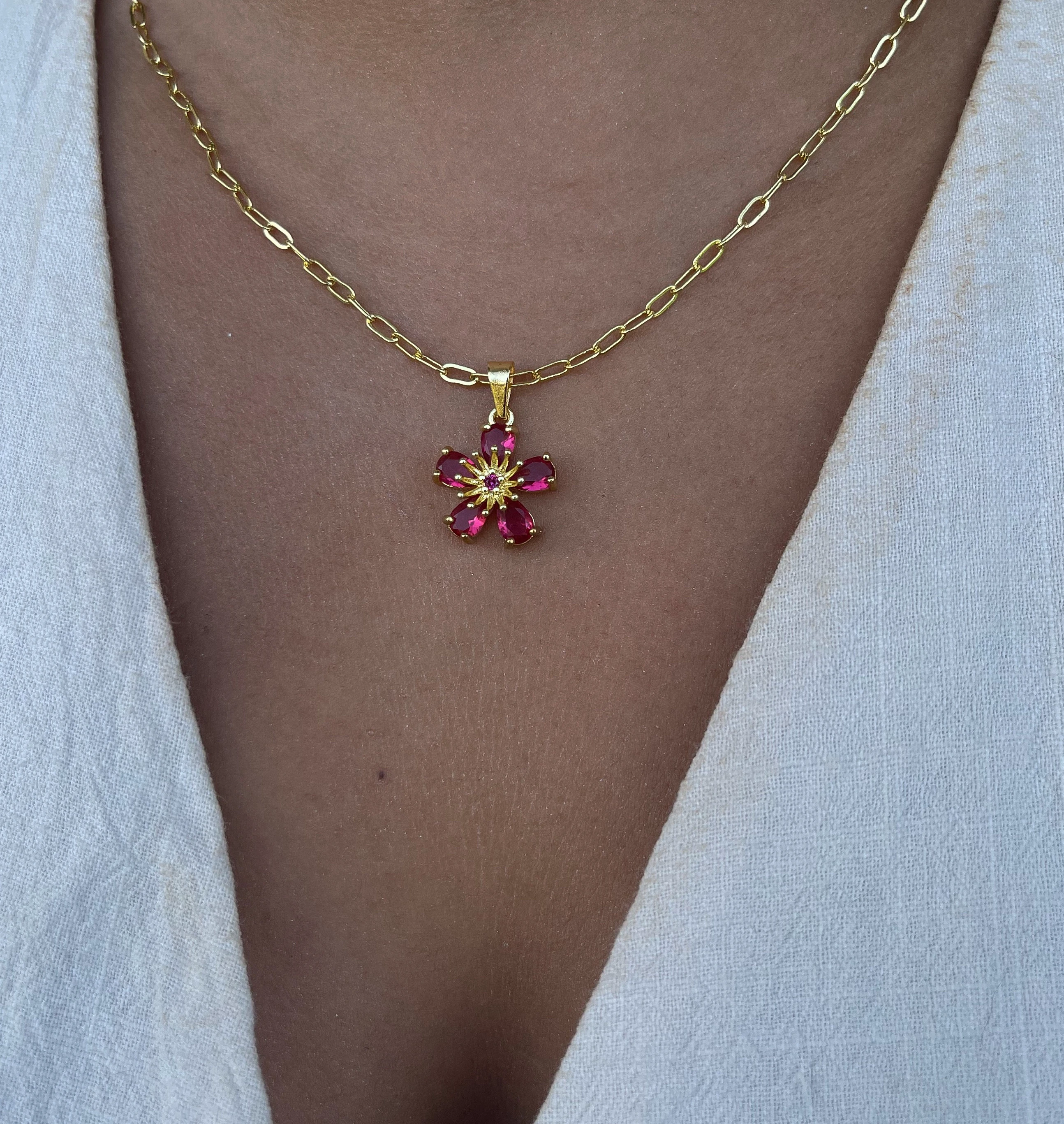 CADENA FLOR ISA