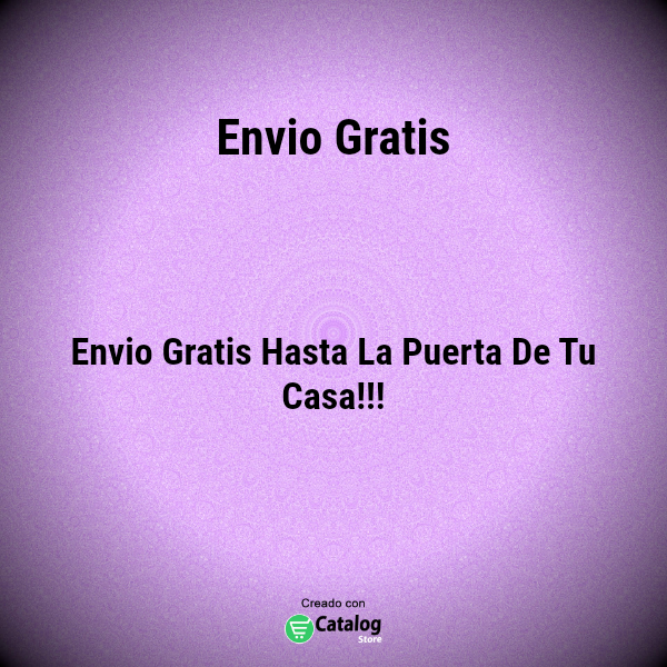 Envio Gratis 