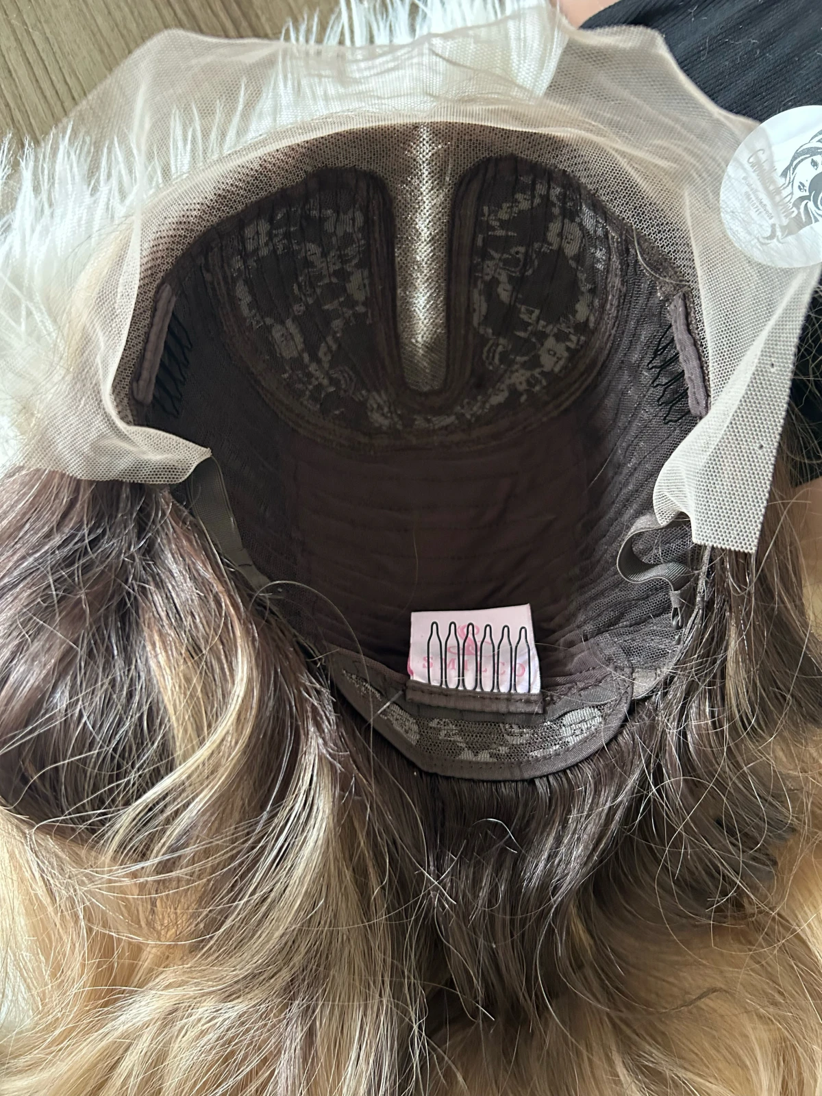 Peluca Semi de 20”, frontal lace 13x1  6