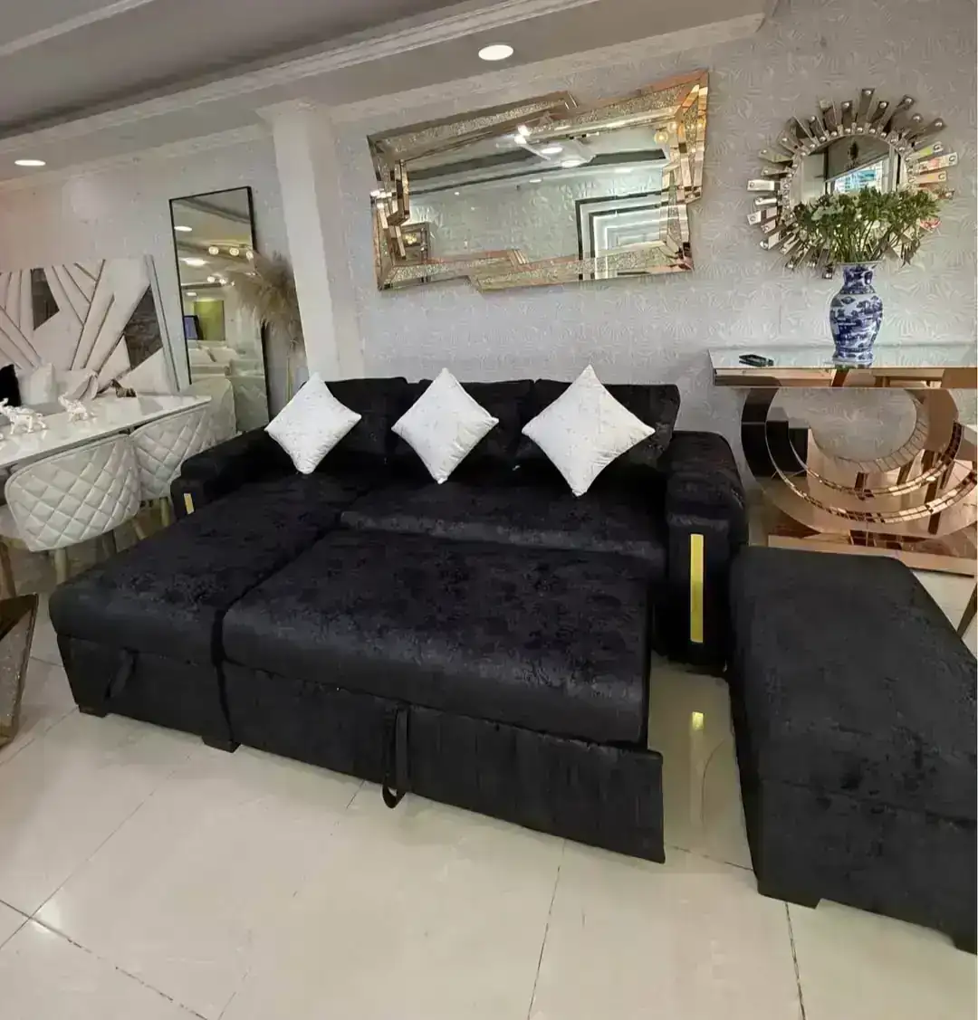 Sala en L Sofá-cama Multifuncional  3