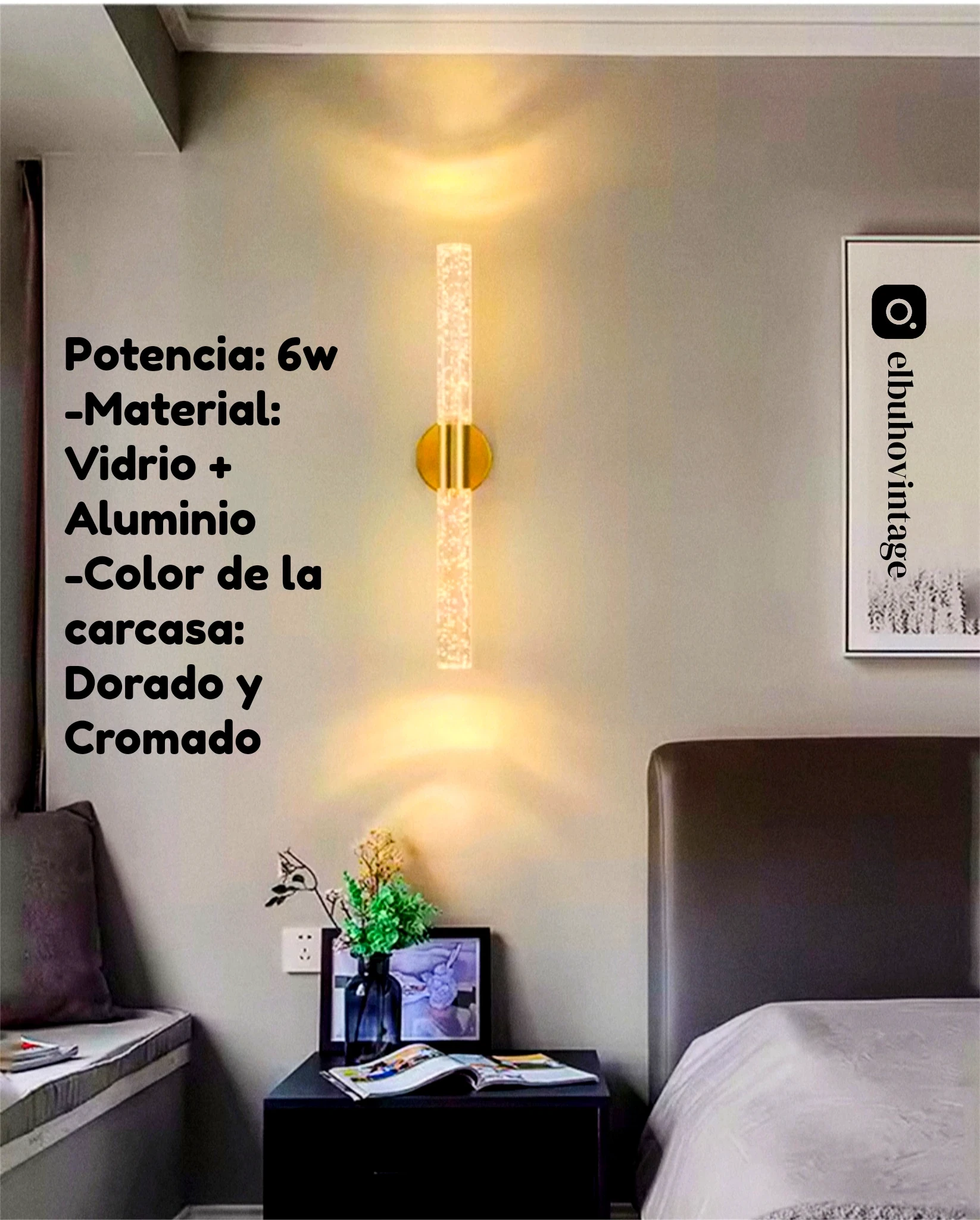 APLIQUE LED DECORATIVO TIPO BURBUJAS 🫧 10