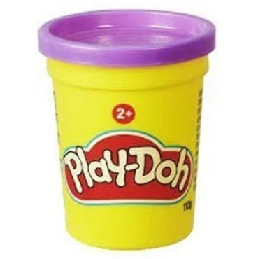 Plastilina play doh morada frasco de 112 gr