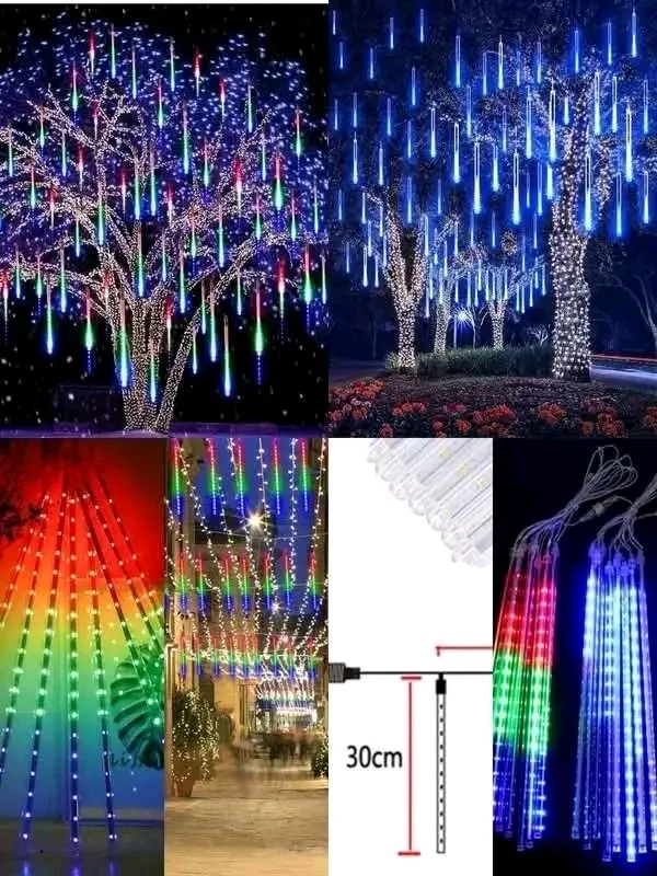 LUZ ESTILO LLUVIA DE METEORITO ☄️☄️☄️ 2