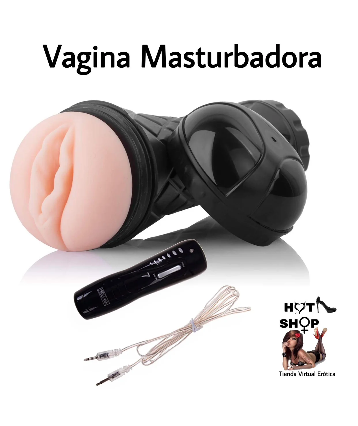 Vagina Masturbadora Linterna Control 2
