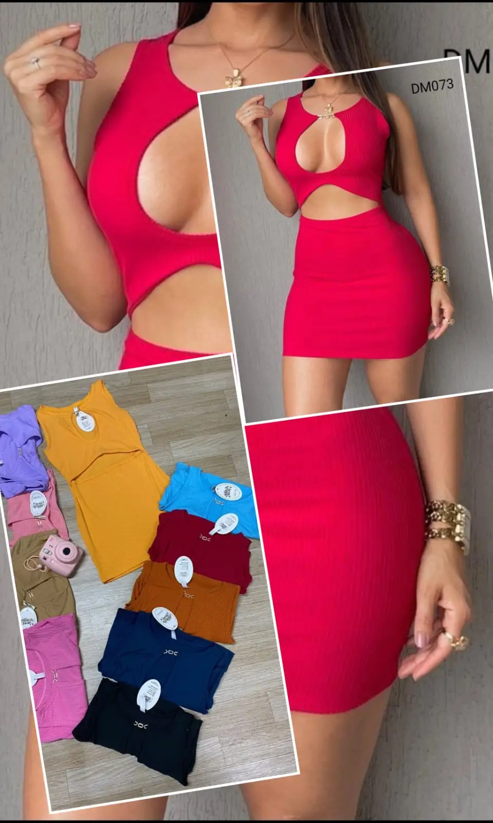 Vestido dama señido  3