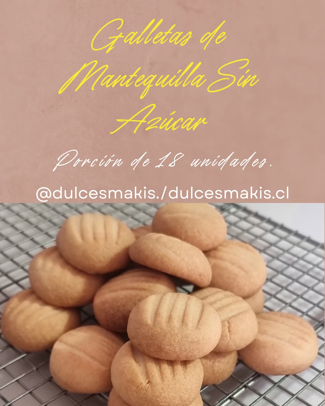 Galletas de Mantequilla Sin Azúcar