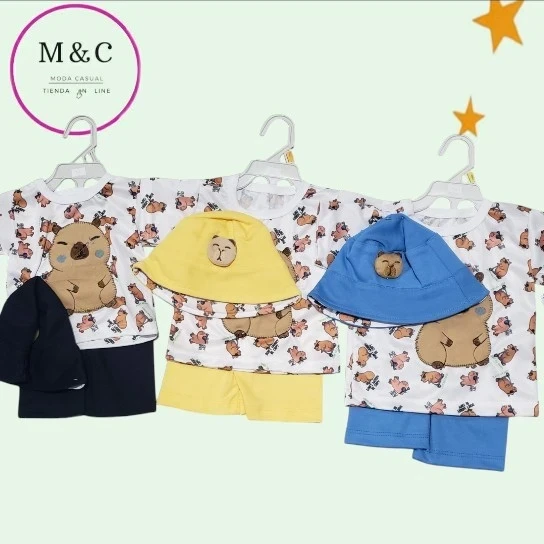 conjunto gorrito T-1