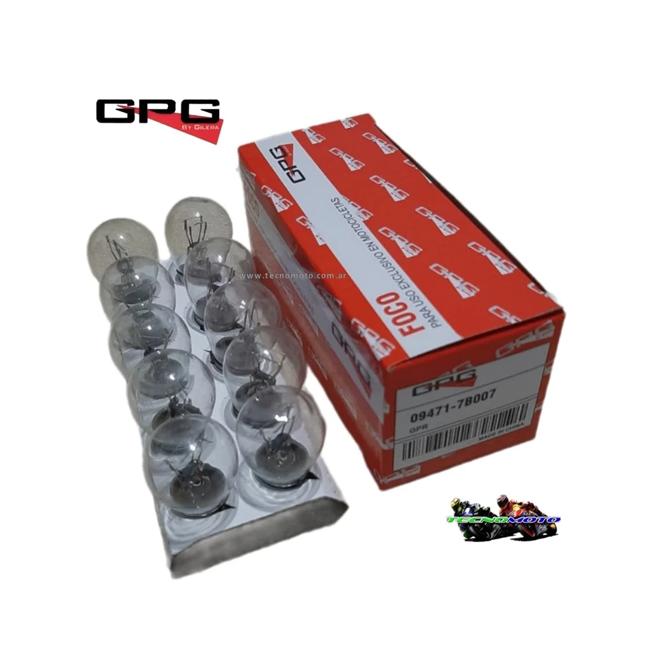 LAMPARA CAJA X 10U 12V 21/ 5W TRAS.CRISTAL -49252