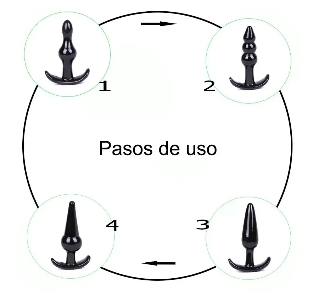 Plug Anal Silicon #2 2