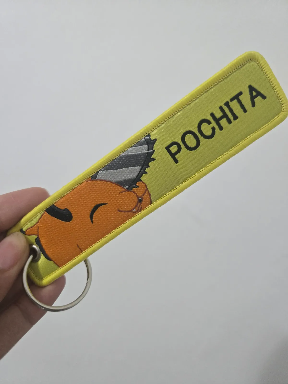 Llavero cosido Pochita