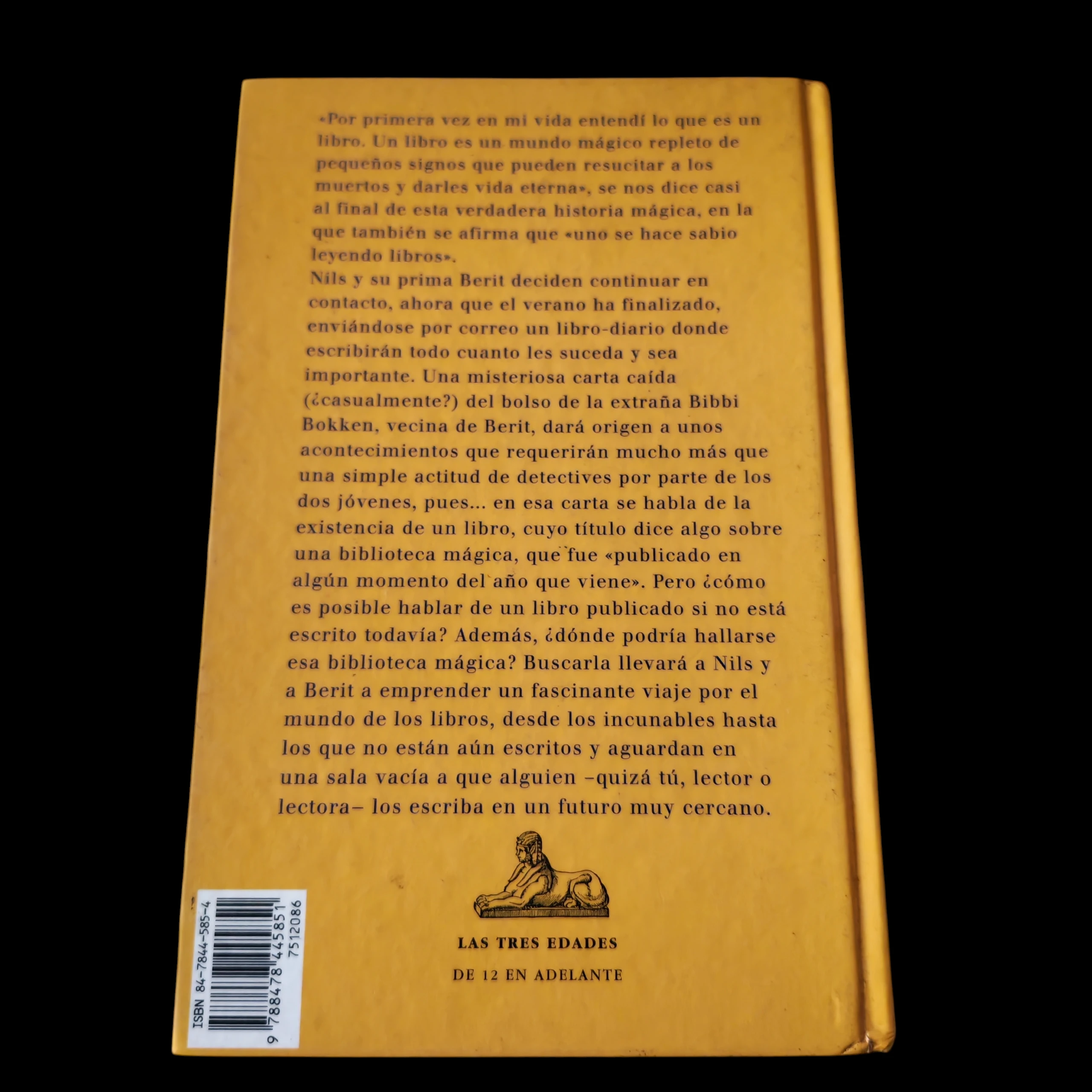 La biblioteca mágica se Bibbi Bokken, Gaarder y Hagerup, usado 2