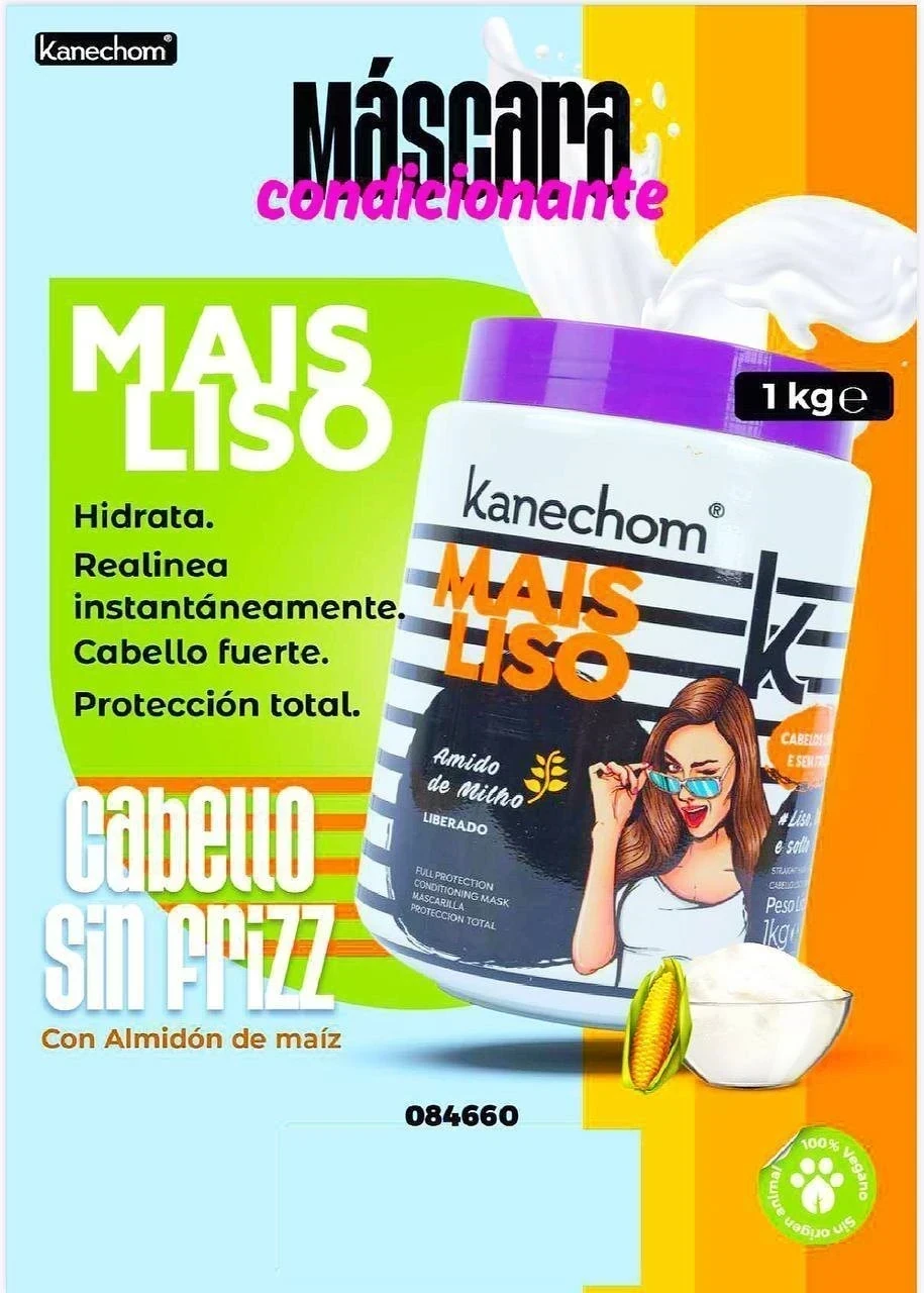 Kanechom Mais Liso Amido De Milho 1kg ☺️
