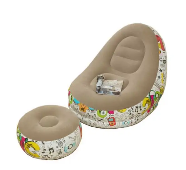 Sillón + Reposapiés Inflables 