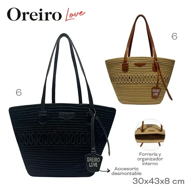 BEACH BAG OREIRO LOVE 28879