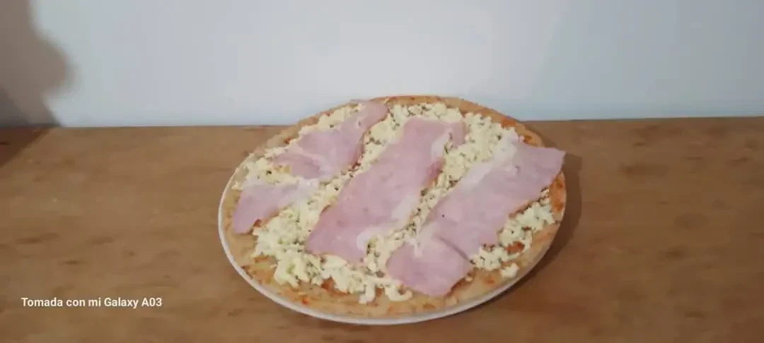 Pizza de panceta