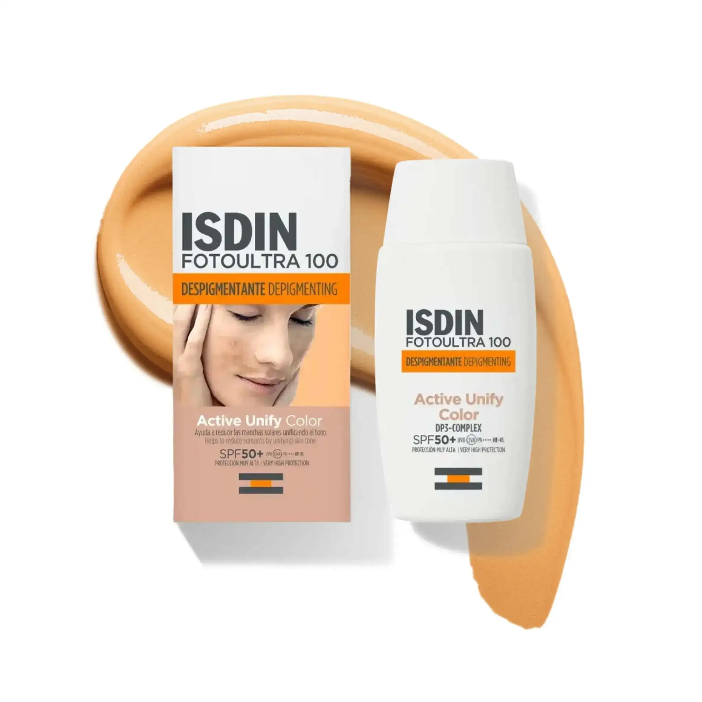 Isdin Fotoultra 100 Active Unify Color SPF50+ 50 ml
