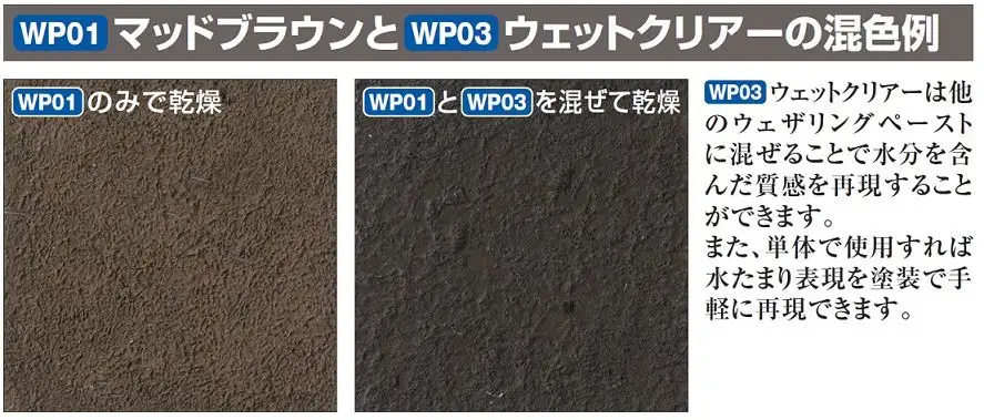 Mr. Hobby Weathering Paste Mud Brown 2