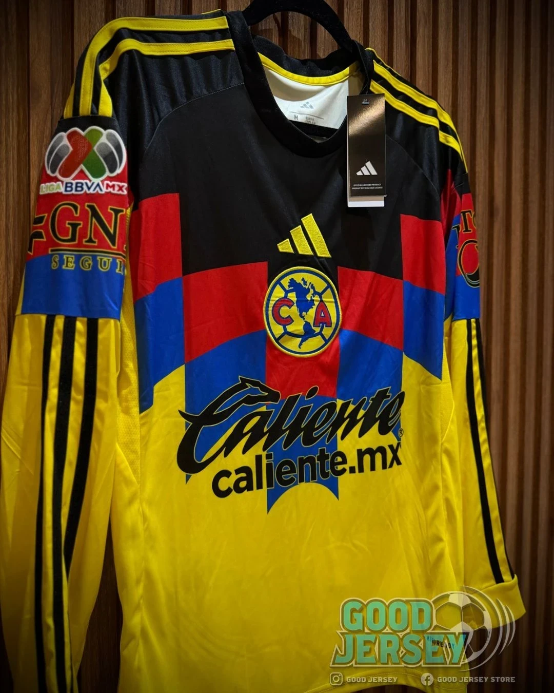 Jersey America Manga Larga Version Aficionado 2