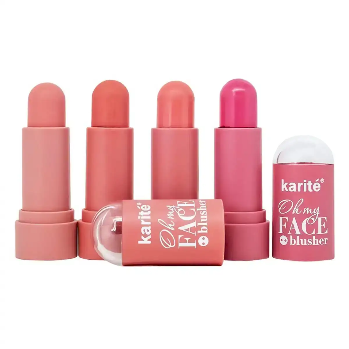 4 Blush en Barra Karité Oh My Face