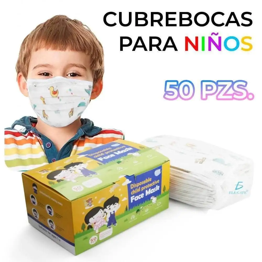 Cubre bocas infantil