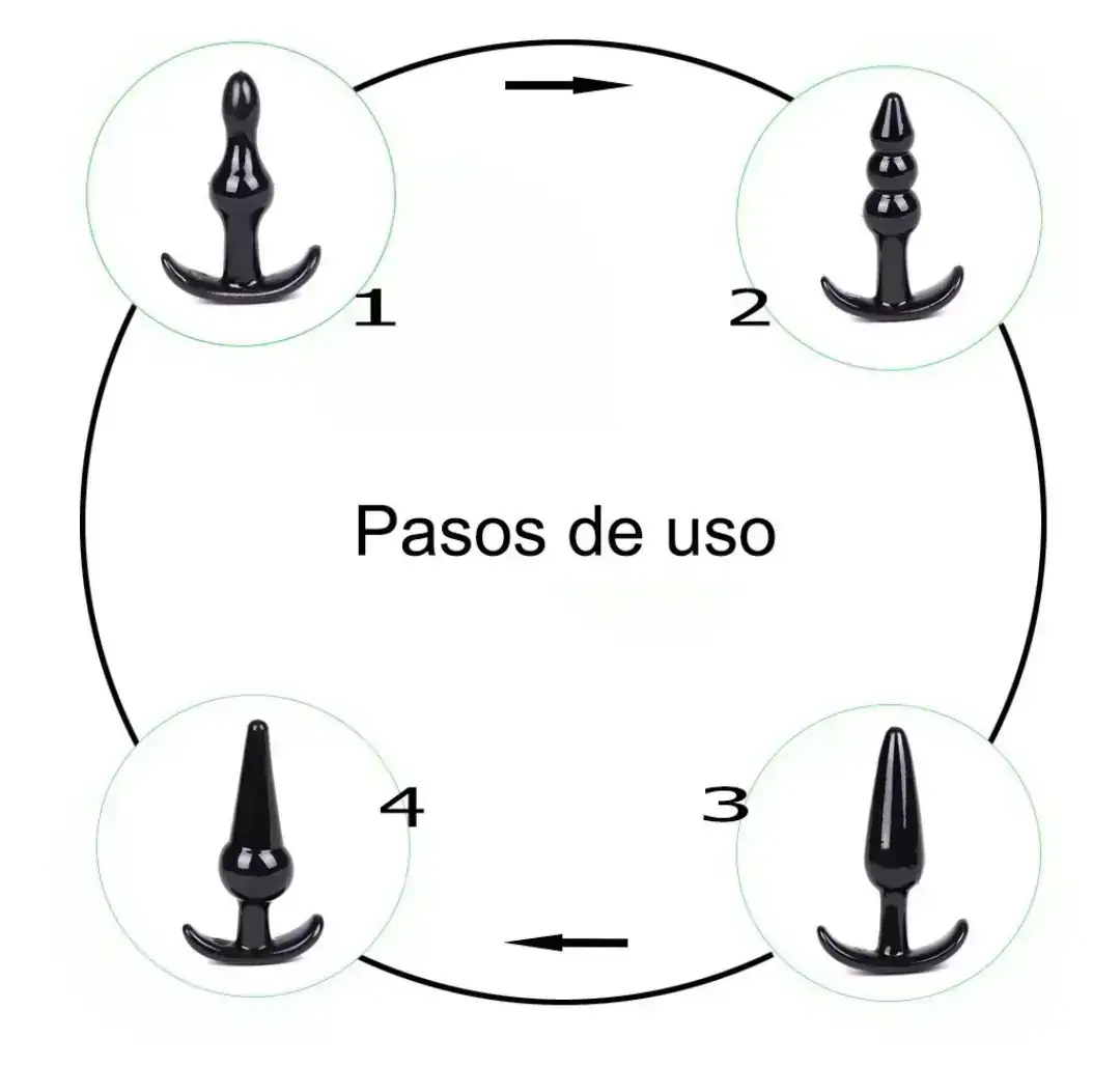 Plug Anal Silicon #3 2