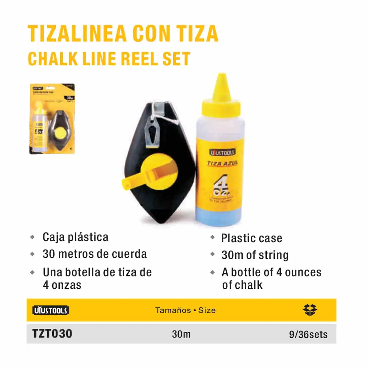 TIZALINEA CON TIZA UYUST 30 M