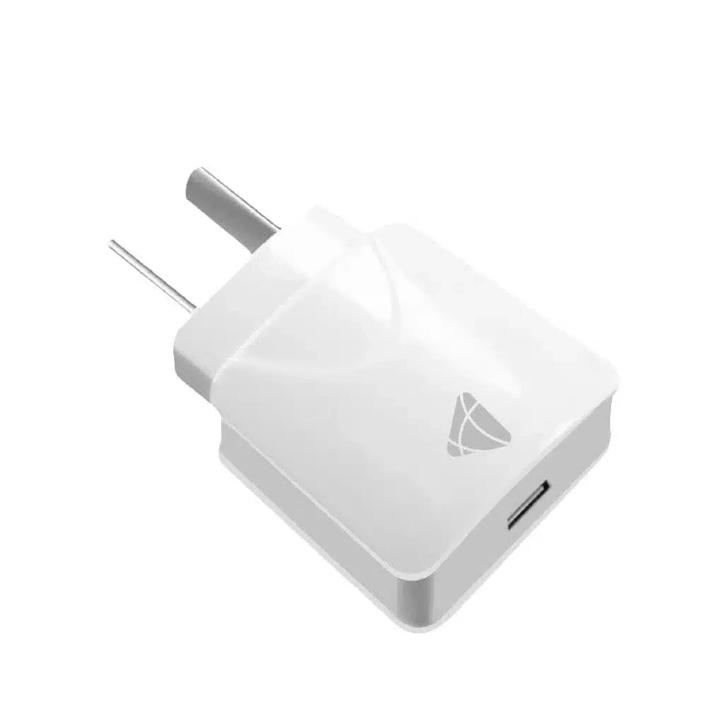 CARGADOR 220V MODL-040 – 2,1A – 1USB + CABLE V8 – LETS – BLANCO 2