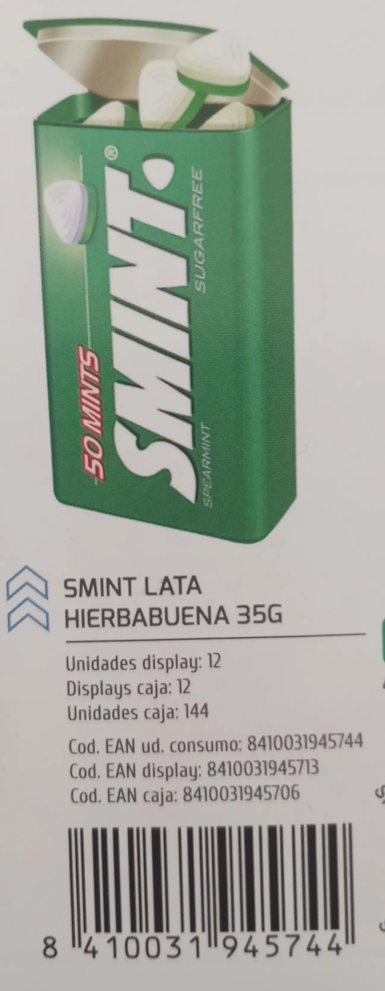 SMINT LATA TIN HIERBABUENA