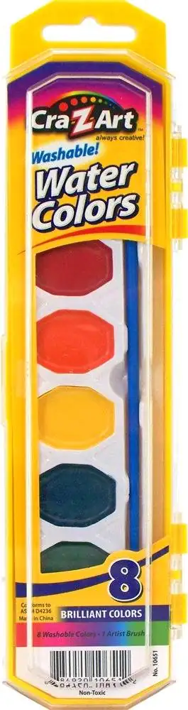 Acuarela C/8 pastilla