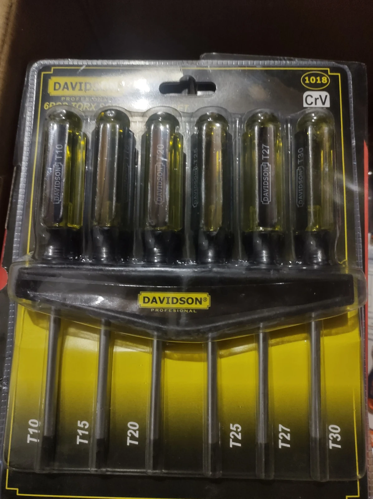 SET DESTORNILLADORES TORX 2