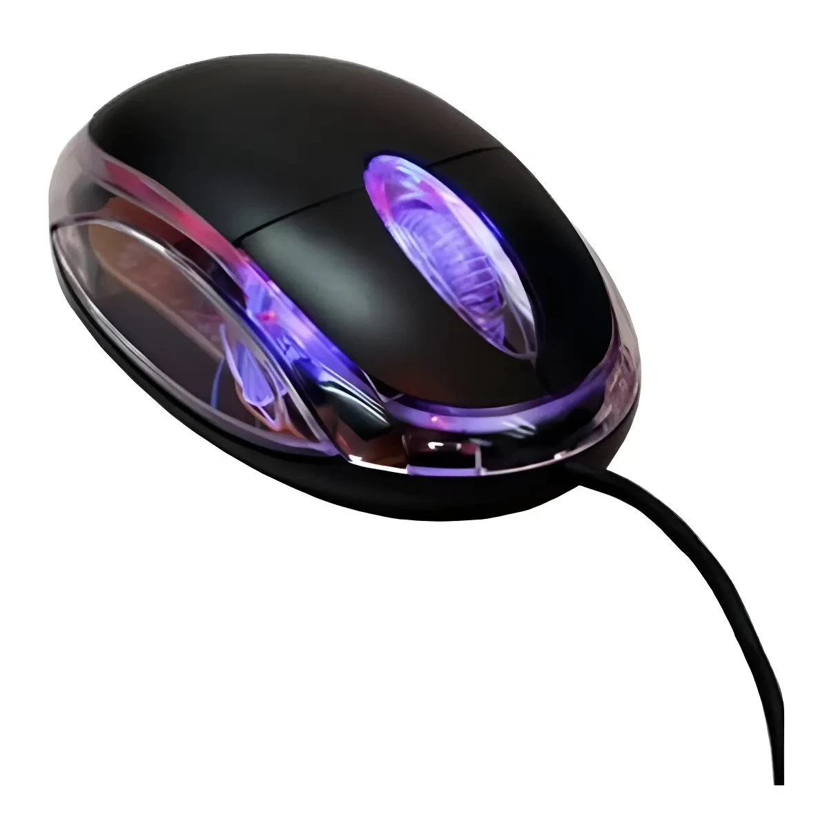 Mouse Optico Wired Usb Scroll Color Negro 2