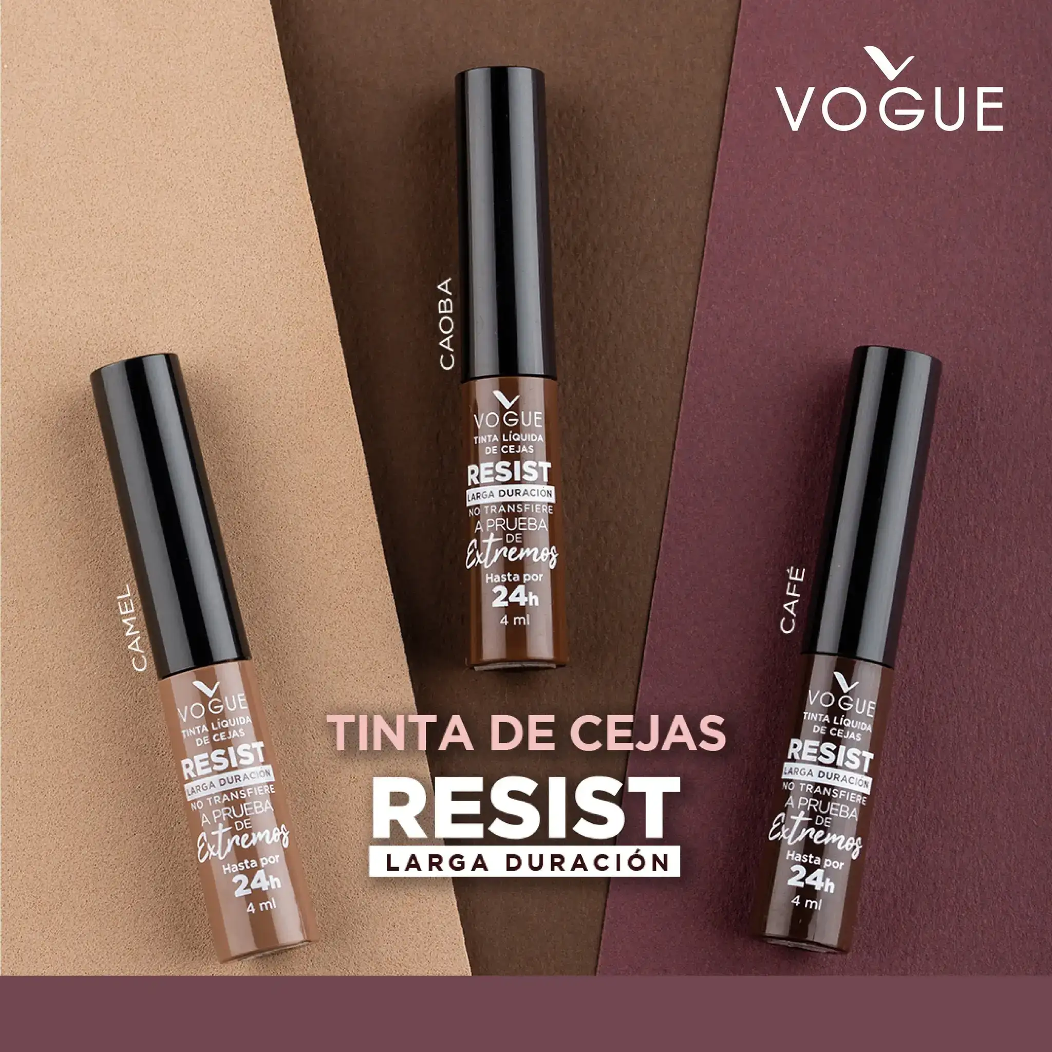 Tinta para Cejas 4ml Vogue Resist