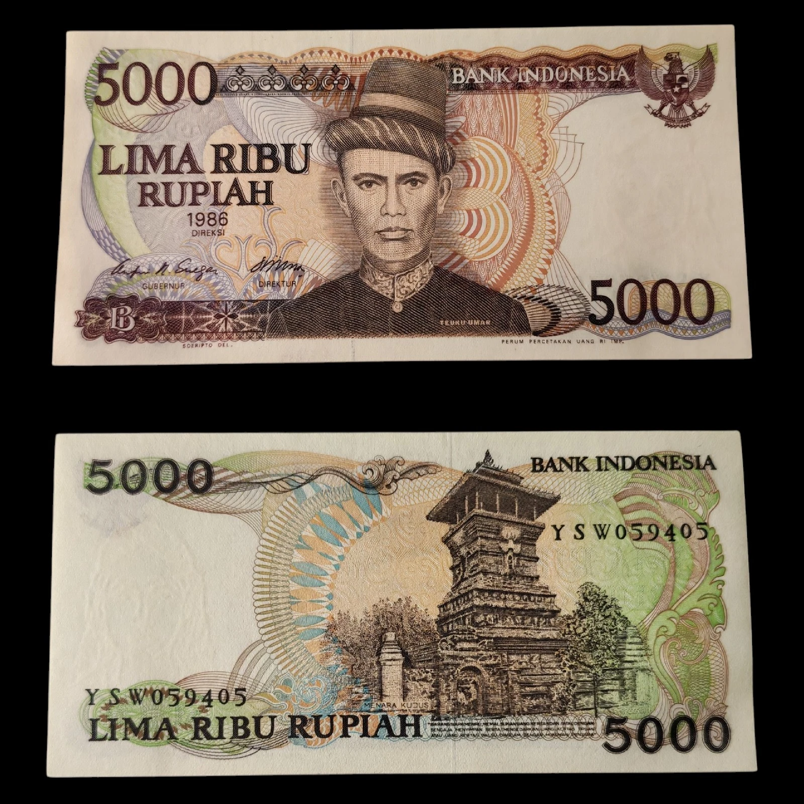 ° Indonesia 5000 rupias UNC