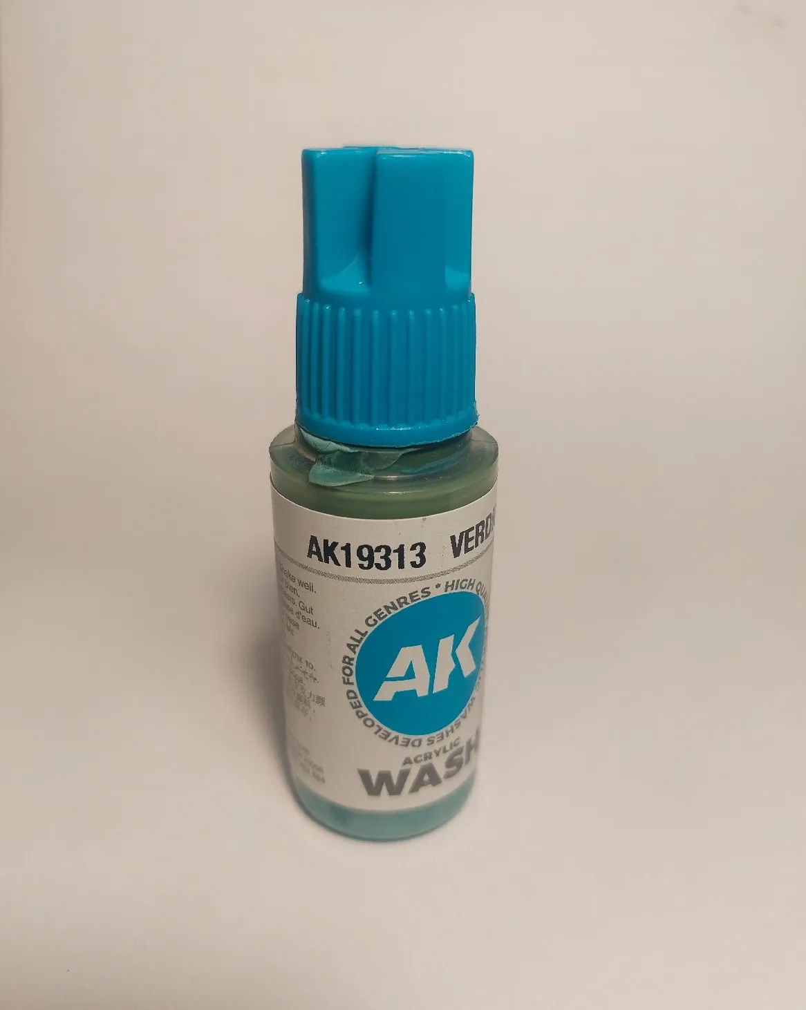 *DERRAMADO* VERDIGRIS – ACRYLIC WASH - AK19313  3