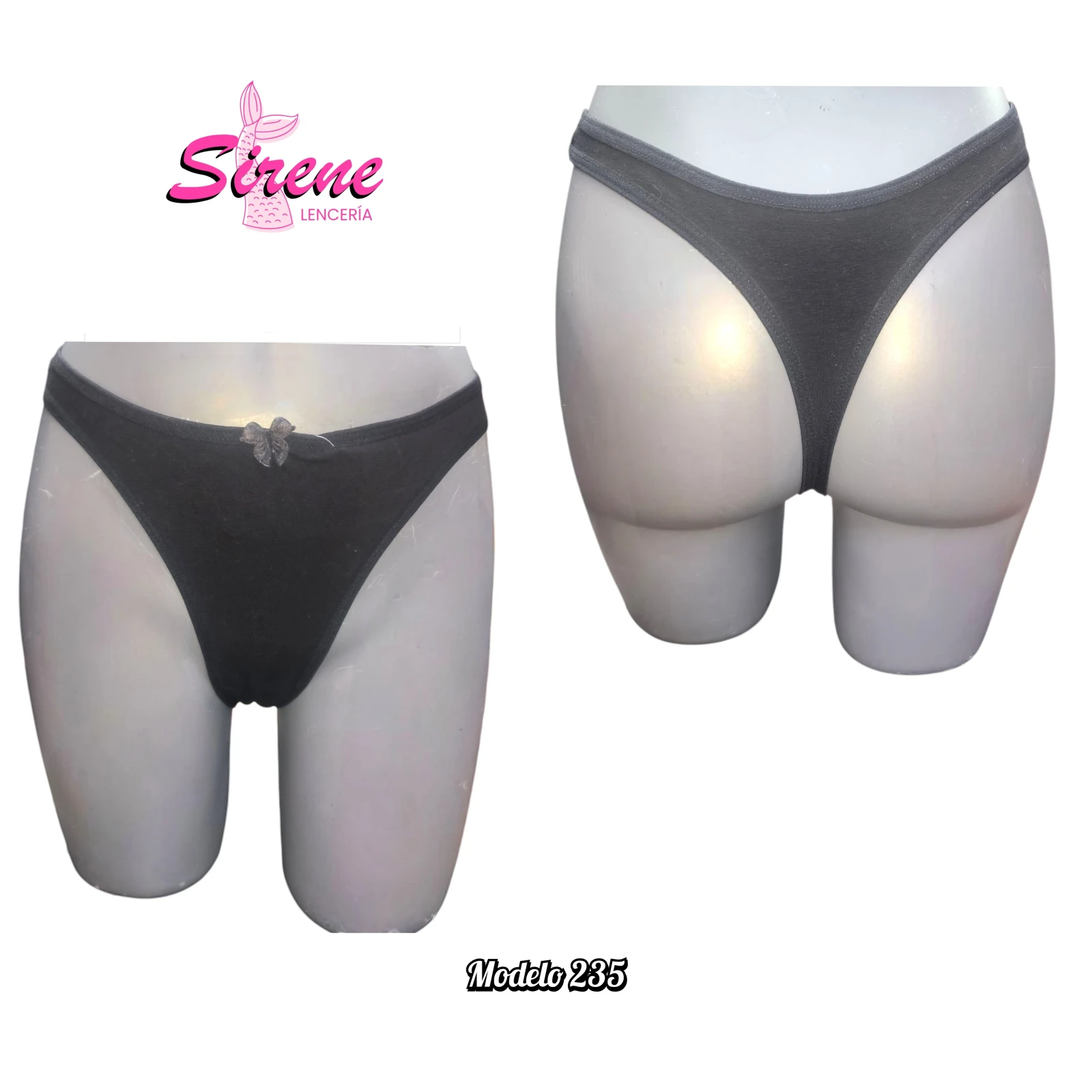 Tanga en licra algodón 