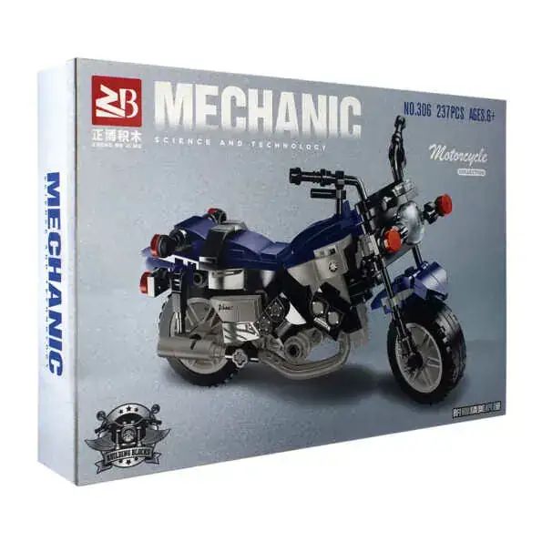 Juguete De Bloques De Construcción Motocicleta 