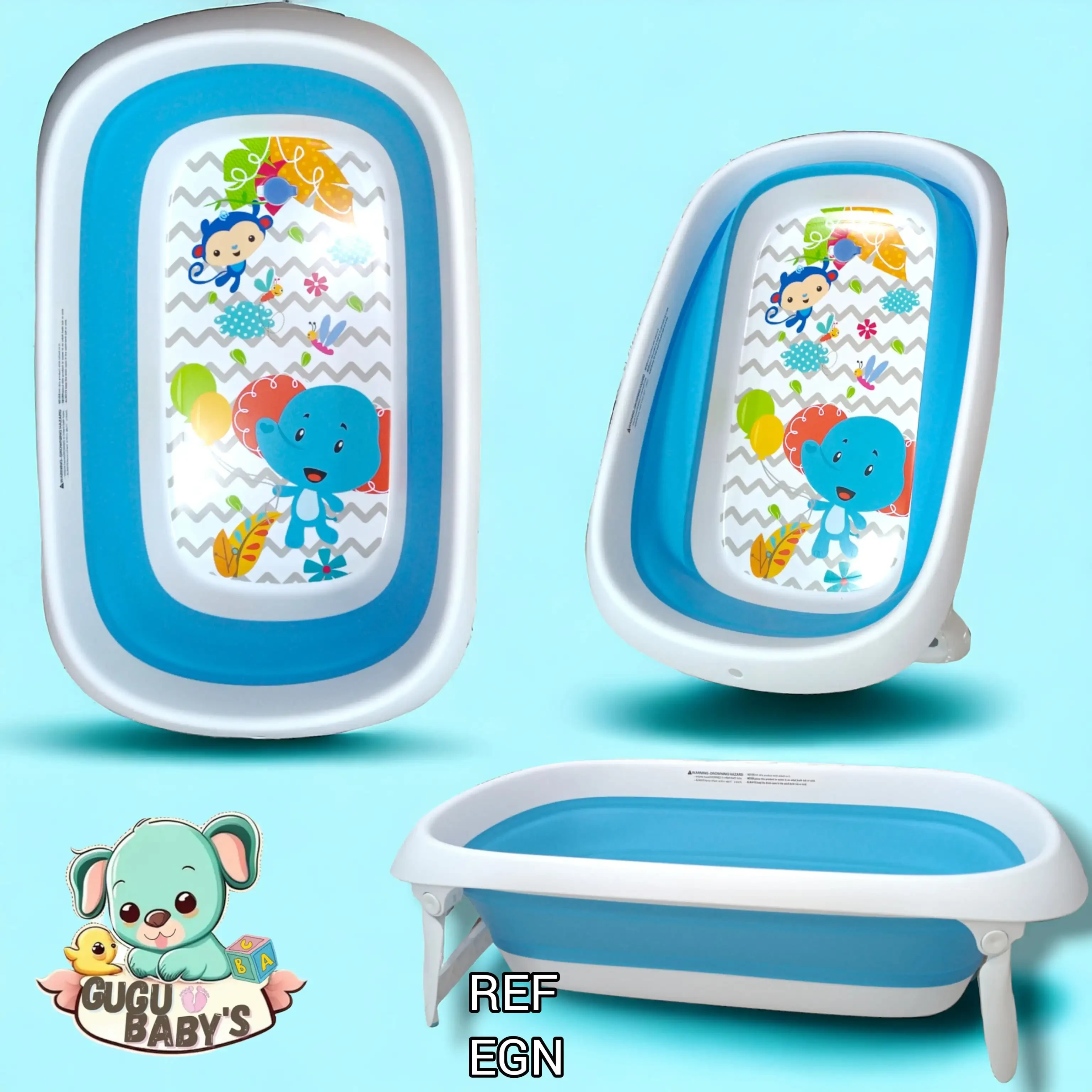 Bañera plegable niño 2