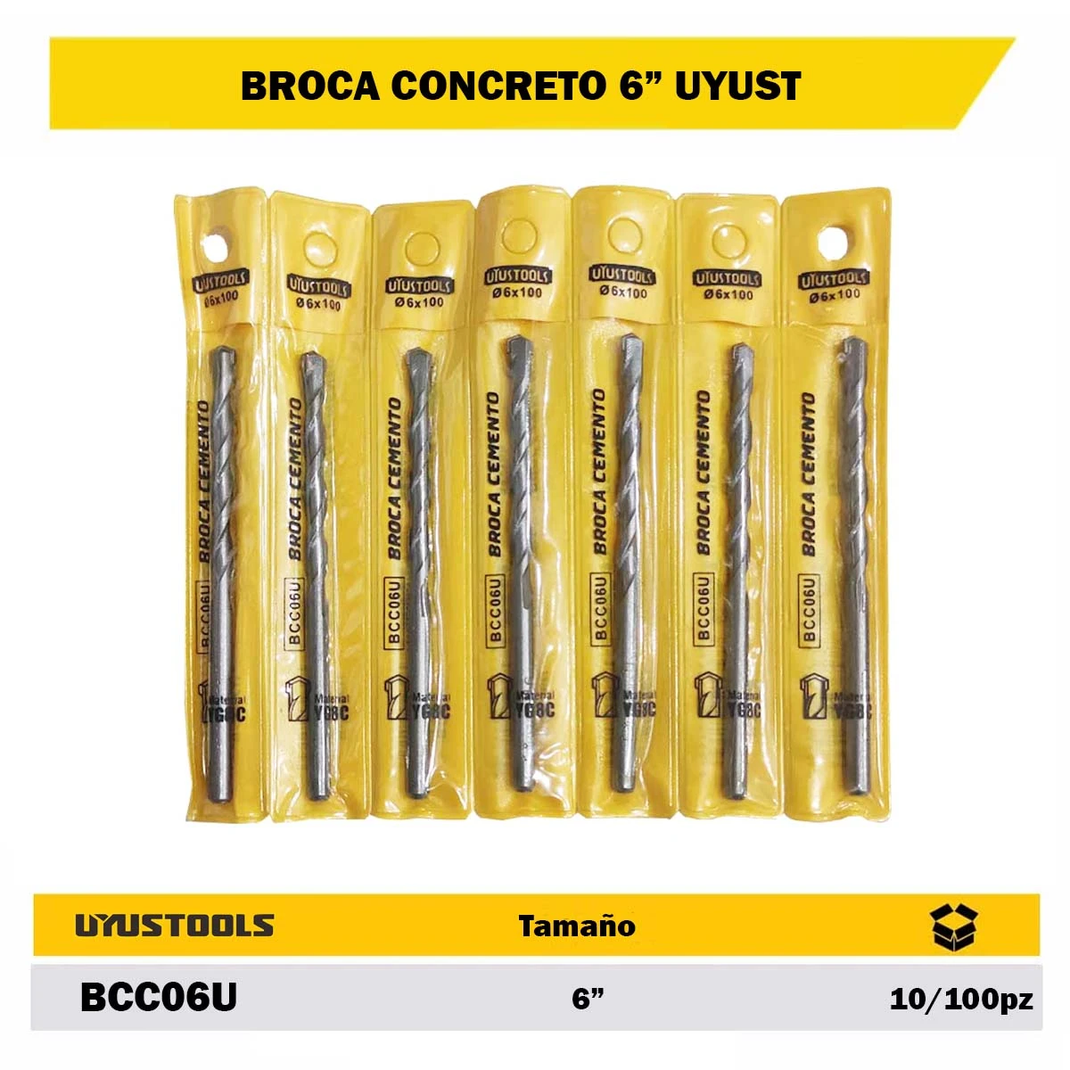 BROCA CONCRETO UYUST 06 mm