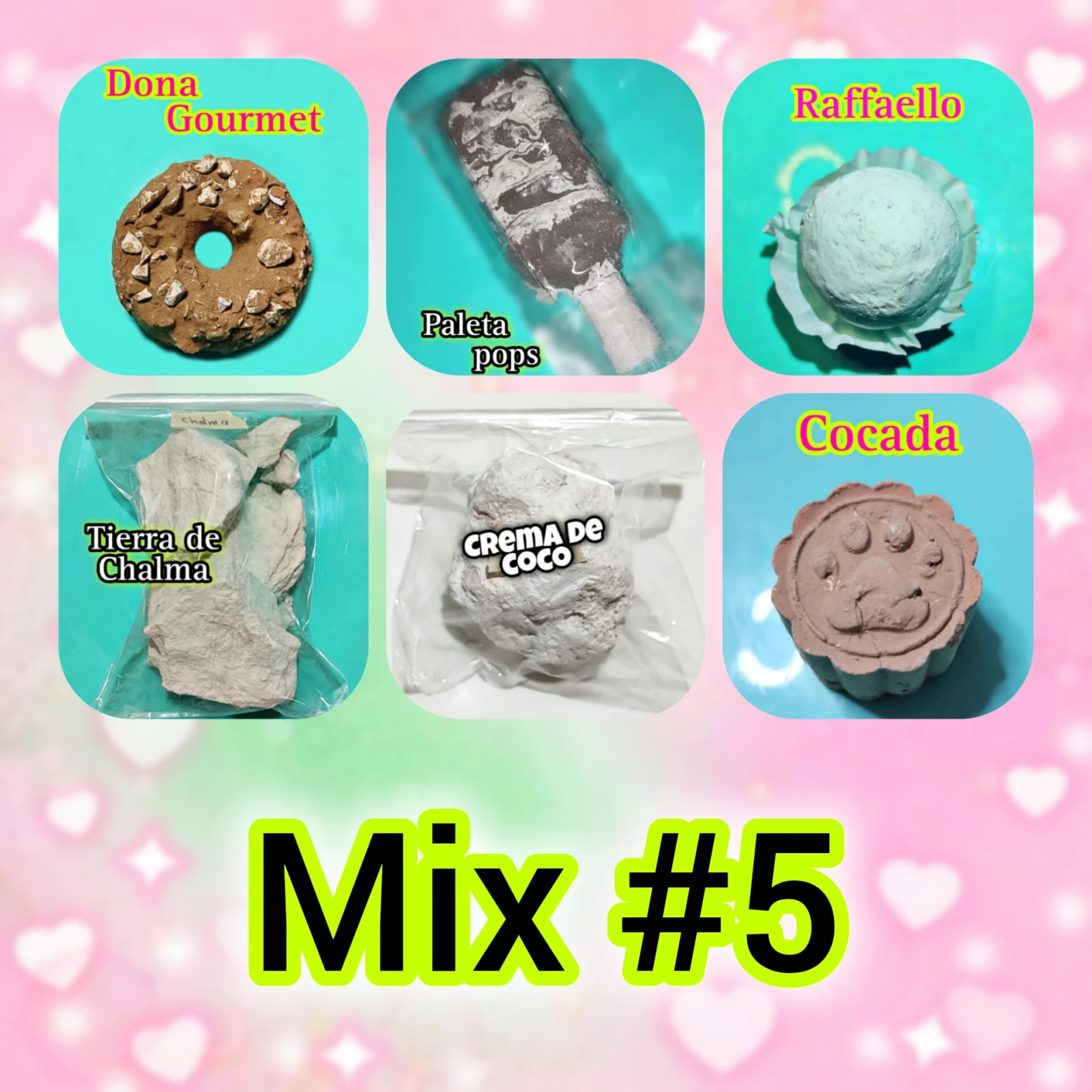 Mix #5 (6 piezas)