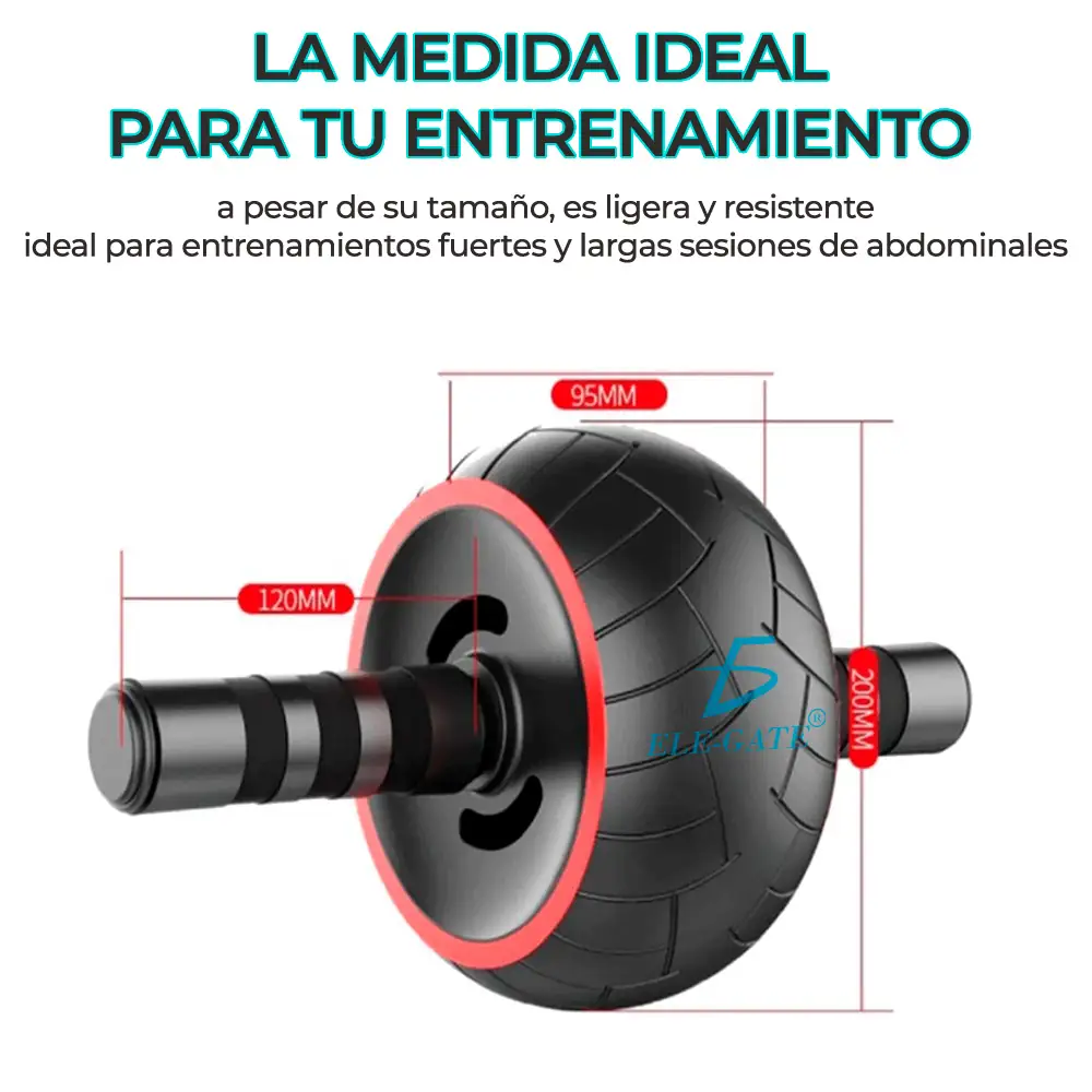 Rueda De Ejercicio Para Abdominales Easy Grip  3