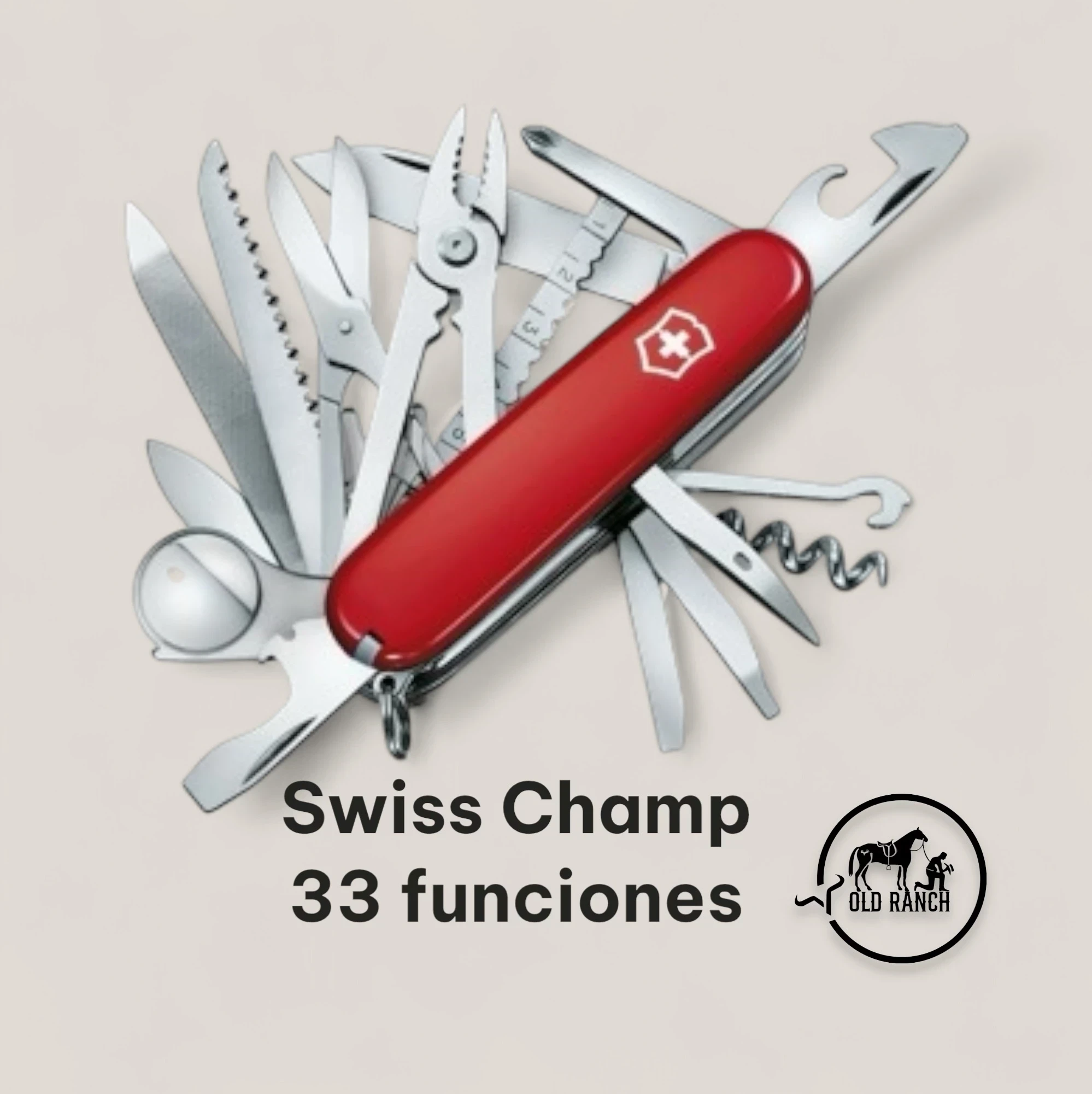 Navaja VICTORINOX SWISS CHAMP 33funciones