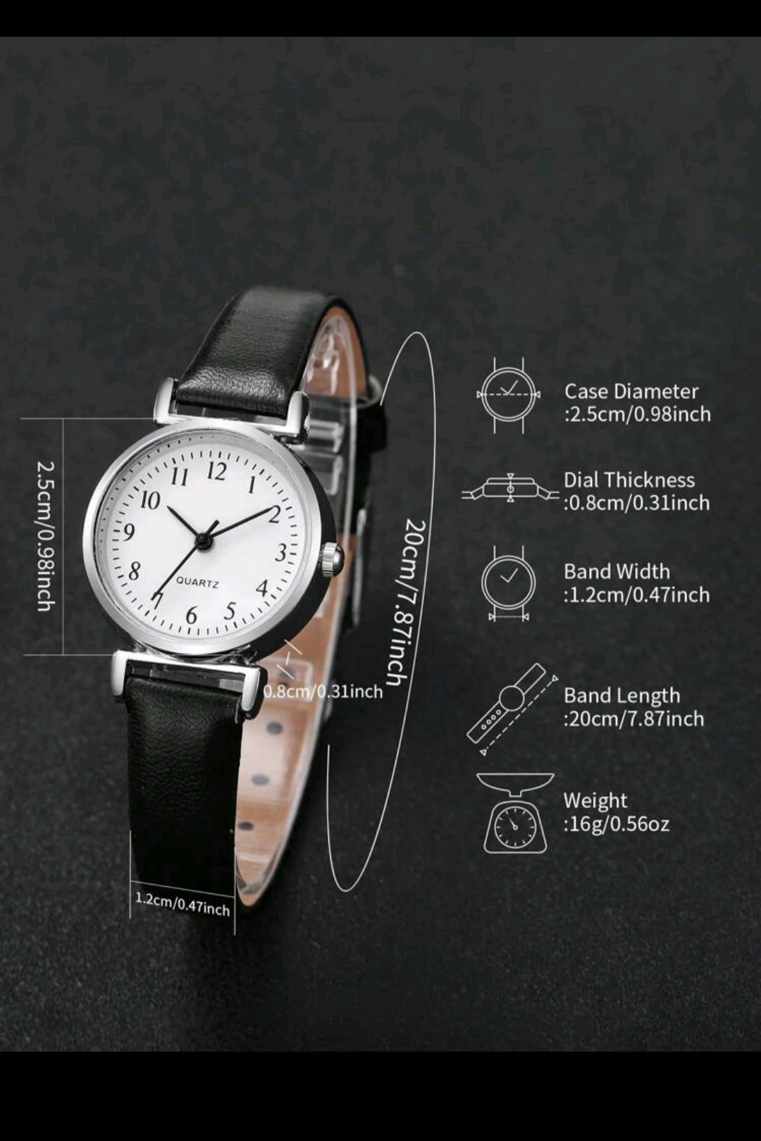 Reloj diseño minimalista/ Colección: Quartz 3