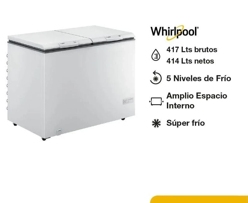 FREEZER WHIRLPOOL WHB42D2 HORIZONTAL