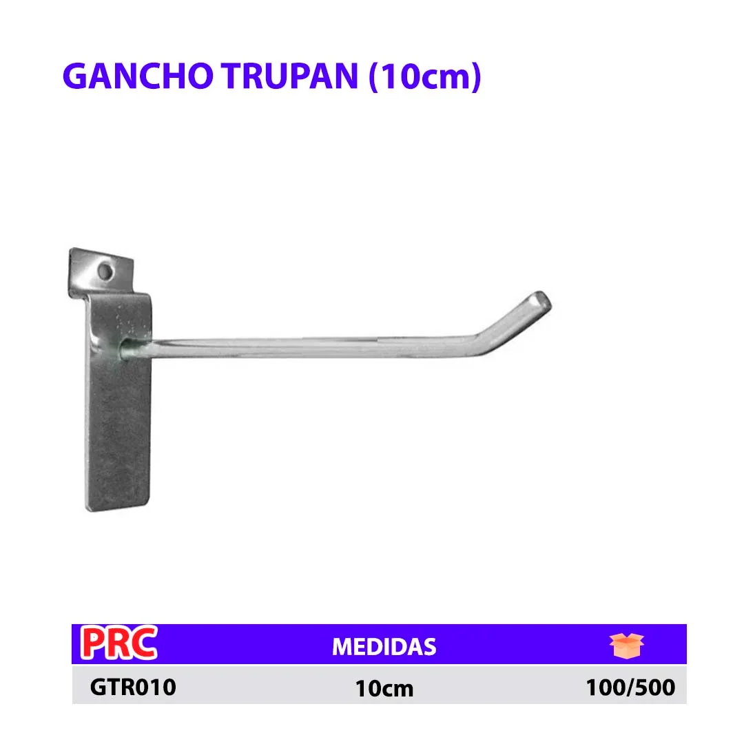GANCHO TRUPAN 10 CM**